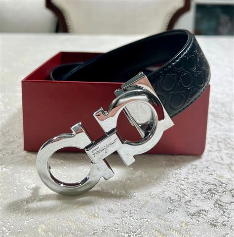 replica ferragamo belt with box|authentic Ferragamo belt buckle.